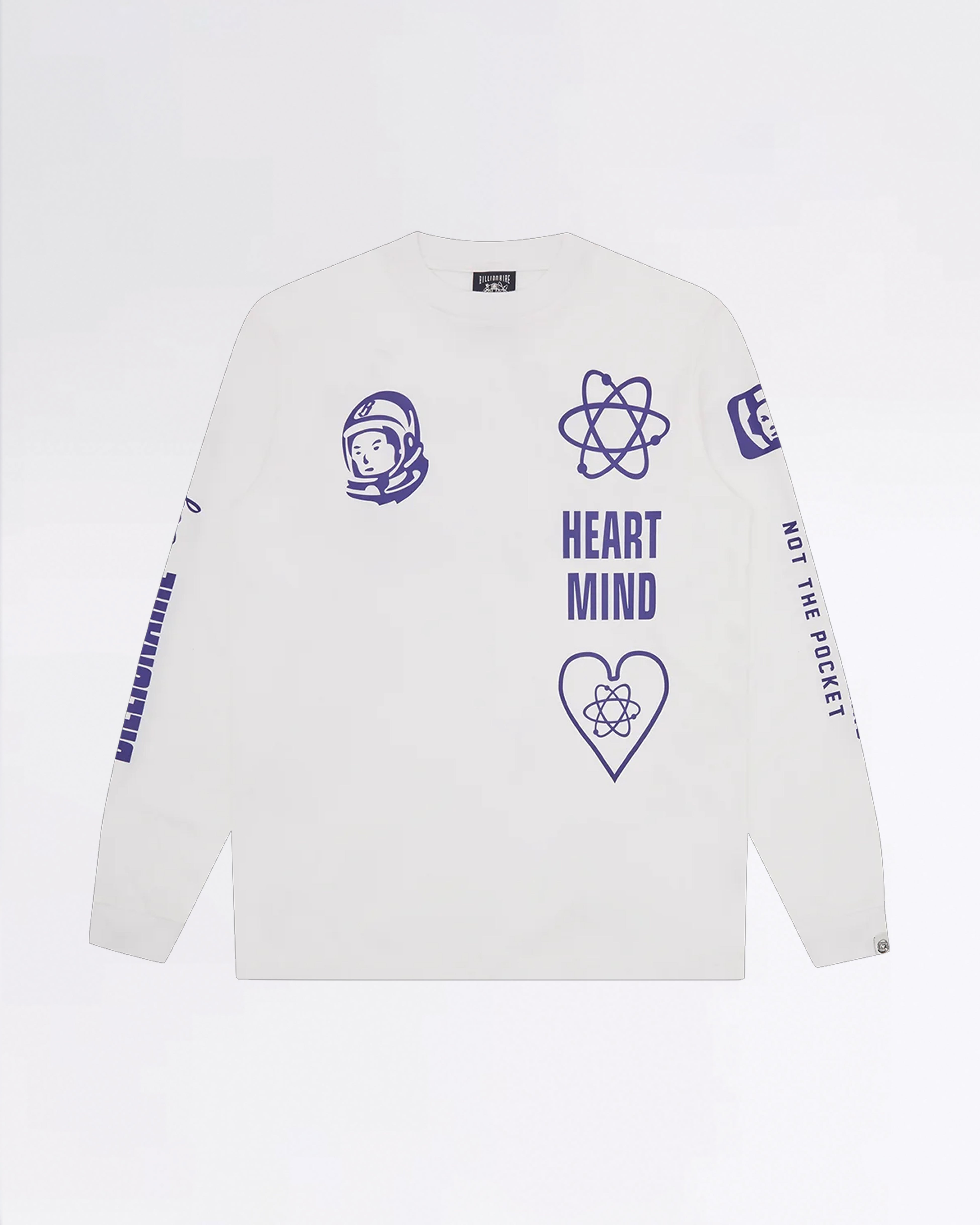 MULTI PRINT L/S T-SHIRT WHITE